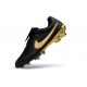 Chaussure de Foot Nike Tiempo Maestro Elite FG Neuf Noir Or