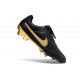 Chaussure de Foot Nike Tiempo Maestro Elite FG Neuf Noir Or