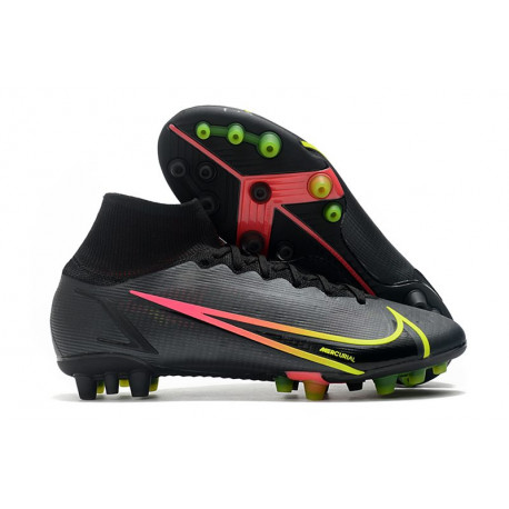 Nike Mercurial Superfly 8 Elite Synthetique AG Black x Prism - Noir Cyber
