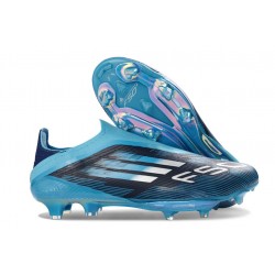 Chaussure de Football adidas F50+ LL Elite FG Noir Bleu