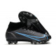Nike Mercurial Superfly 8 Elite Synthetique AG Noir Gris Acier