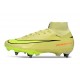 Nike Air Zoom Mercurial Superfly X Elite SG Limelight Volt Hyper Cramoisi