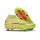 Nike Air Zoom Mercurial Superfly X Elite SG Limelight Volt Hyper Cramoisi