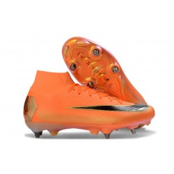 Nike Air Zoom Mercurial Superfly X Elite SG Orange Noir