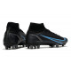 Nike Mercurial Superfly 8 Elite Synthetique AG Noir Gris Acier