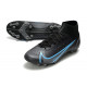 Nike Mercurial Superfly 8 Elite Synthetique AG Noir Gris Acier
