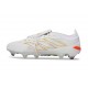 Crampon Adidas Predator 26 Elite FT FG Blanc Or