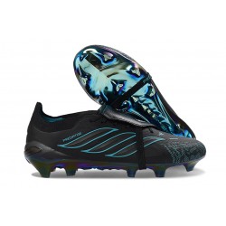 Crampon Adidas Predator 26 Elite FT FG Noir Bleu