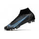 Nike Mercurial Superfly 8 Elite Synthetique AG Noir Gris Acier