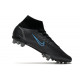 Nike Mercurial Superfly 8 Elite Synthetique AG Noir Gris Acier