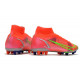 Nike Mercurial Superfly 8 Elite Synthetique AG Rubis Argent Metallique