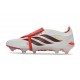 Crampon Adidas Predator 26 Elite FT FG Blanc Rouge Noir