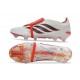 Crampon Adidas Predator 26 Elite FT FG Blanc Rouge Noir
