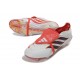 Crampon Adidas Predator 26 Elite FT FG Blanc Rouge Noir