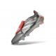 Crampon Adidas Predator 26 Elite FT FG Fer Mét. Blanc Ftwr Rouge Lucide