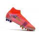 Nike Mercurial Superfly 8 Elite Synthetique AG Rubis Argent Metallique