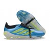 Crampon Adidas Predator 26 Elite FT FG Bleu Ray Team Jaune Solaire