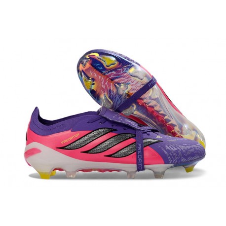 Crampon Adidas Predator 26 Elite FT FG Violet Rose
