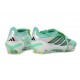 Crampon Adidas Predator 26 Elite FT FG Vert Argent
