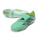 Crampon Adidas Predator 26 Elite FT FG Vert Argent