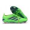 Crampon Adidas Predator 26 Elite FT FG Vert Violet