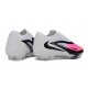 Chaussures Nike Phantom 6 Elite Low FG Rose Blanc
