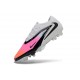 Chaussures Nike Phantom 6 Elite Low FG Rose Blanc