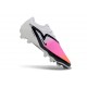 Chaussures Nike Phantom 6 Elite Low FG Rose Blanc
