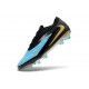 Chaussures Nike Phantom 6 Elite Low FG Bleu Noir Or