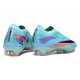 Chaussures Nike Phantom 6 Elite Low FG Bleu