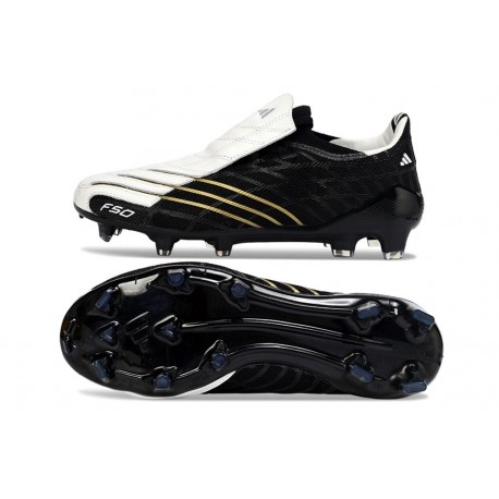 adidas F50 Elite FG Spider Nouveaux Noir Blanc