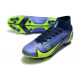 Nike Mercurial Superfly 8 Elite Synthetique AG Sapphire Volt Bleu