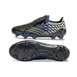 adidas F50 Elite FG Spider Nouveaux Noir Bleu Or