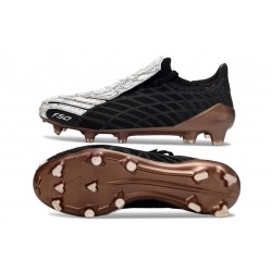 adidas F50 Elite FG Spider Nouveaux Noir Blanc Or
