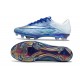 Chaussures de Foot Nike Mercurial Vapor 17 Elite FG Bleu Blanc Argent