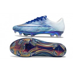 Chaussures de Foot Nike Mercurial Vapor 17 Elite FG Bleu Blanc Argent