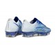 Chaussures de Foot Nike Mercurial Vapor 17 Elite FG Bleu Blanc Argent
