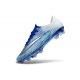 Chaussures de Foot Nike Mercurial Vapor 17 Elite FG Bleu Blanc Argent