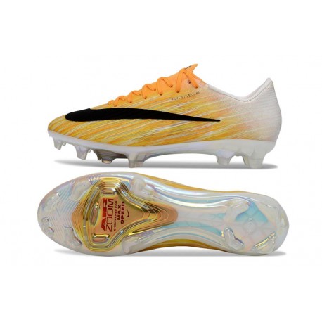 Chaussures de Foot Nike Mercurial Vapor 17 Elite FG Jaune Noir