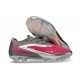 Chaussures Nike Phantom 6 Elite Low FG Rose Argent Gris