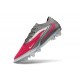 Chaussures Nike Phantom 6 Elite Low FG Rose Argent Gris