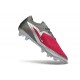 Chaussures Nike Phantom 6 Elite Low FG Rose Argent Gris