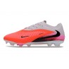 Chaussures Nike Phantom 6 Elite Low FG Orange Vif Gris