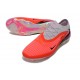 Chaussures Nike Phantom 6 Elite Low FG Orange Vif Gris