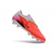 Chaussures Nike Phantom 6 Elite Low FG Orange Vif Gris