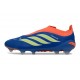 Crampons de Foot Adidas Predator Elite LL FG Bleu Orange Vert Citron