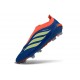 Crampons de Foot Adidas Predator Elite LL FG Bleu Orange Vert Citron