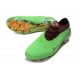 Chaussures Nike Phantom 6 Elite Low FG Vert Or