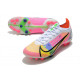 Chaussures de football Nike Mercurial Vapor 14 Élite AG Blanc Rose