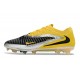 Chaussures Nike Phantom 6 Elite Low FG Noir Jaune Argent